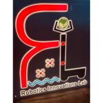 Robotics Company Acrylic LED Name Plate2