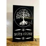 Tree Design Waterproof LED Acrylic Name Plate2