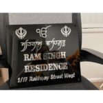 Unique Acrylic Punjabi Home Name Plates Customized4