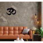 Illuminate Serenity Beautiful Om Metal Wall Decor (2)