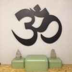 Illuminate Serenity Beautiful Om Metal Wall Decor (4)