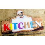 Unique Acrylic Kitchen Door Tag Name Plate – Personalize Your Culinary Space! (3)
