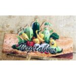 Waterproof Vegetable Acrylic Plate A Garden of Personalized Elegance! (2)