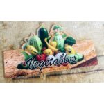 Waterproof Vegetable Acrylic Plate A Garden of Personalized Elegance! (3)