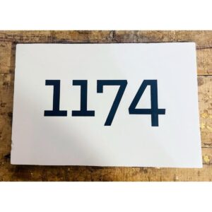 Add Elegance to Your Door with Our White Granite CNC Engraved Door Number Plate (1)