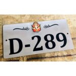 Elevate Your Doorway with the Stainless Steel 304 Laser Engraved Door Number Plate (2)