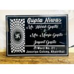 Illuminate Your Home with Our Personalized Acrylic LED Home Name Plate (5)