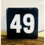 Illuminate Your Home with the Acrylic LED Home Number Plate (3)