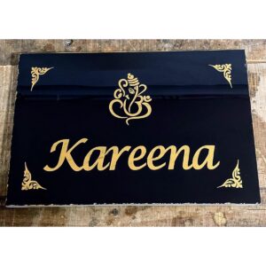 Elevate Your Home with Our Beautiful Granite Stone Engraved House Name Plate (1)