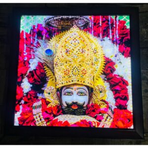Illuminate Your Love with Our Personalised Khatu Shyam LED Wall Decor (1)