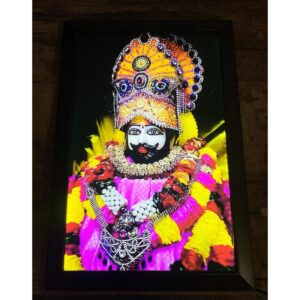 Surprise Your Loved Ones with Divine Khatu Shyam Customizable LED Frame (1)