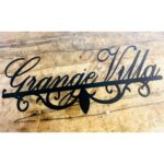 Unique Personalized CNC Laser Cut Metal Home Wall Name Plate (4)