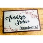 Transform Your Home's Entrance with Our Acrylic UV Printed Customizable House Name Plate (2)