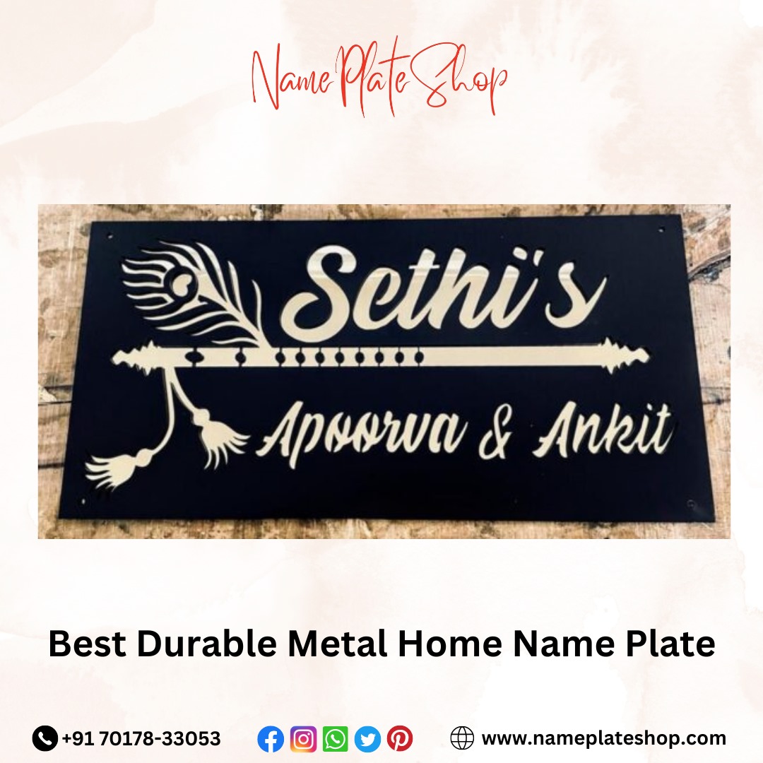 Best Durable Metal House Name Plates For Your Home