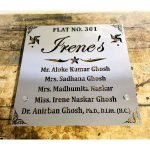 Beautiful Stainless Steel 304 Grade LED Name Plate (7)