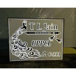 Classic Design 3D Embossed Acrylic Letters Waterproof LED Name Plate (2)