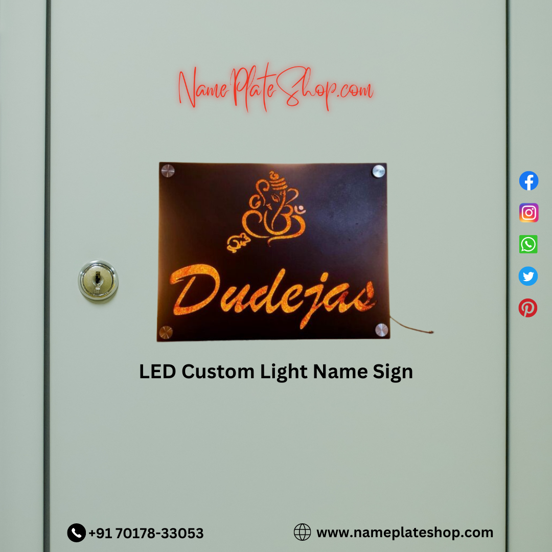 Illuminate Your Space with a Custom LED Name Sign Make Your Space Shine