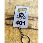 Stainless Steel Resort Engraved Key Chain