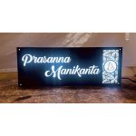 Unique Design White Waterproof LED Acrylic Name Plate (5)