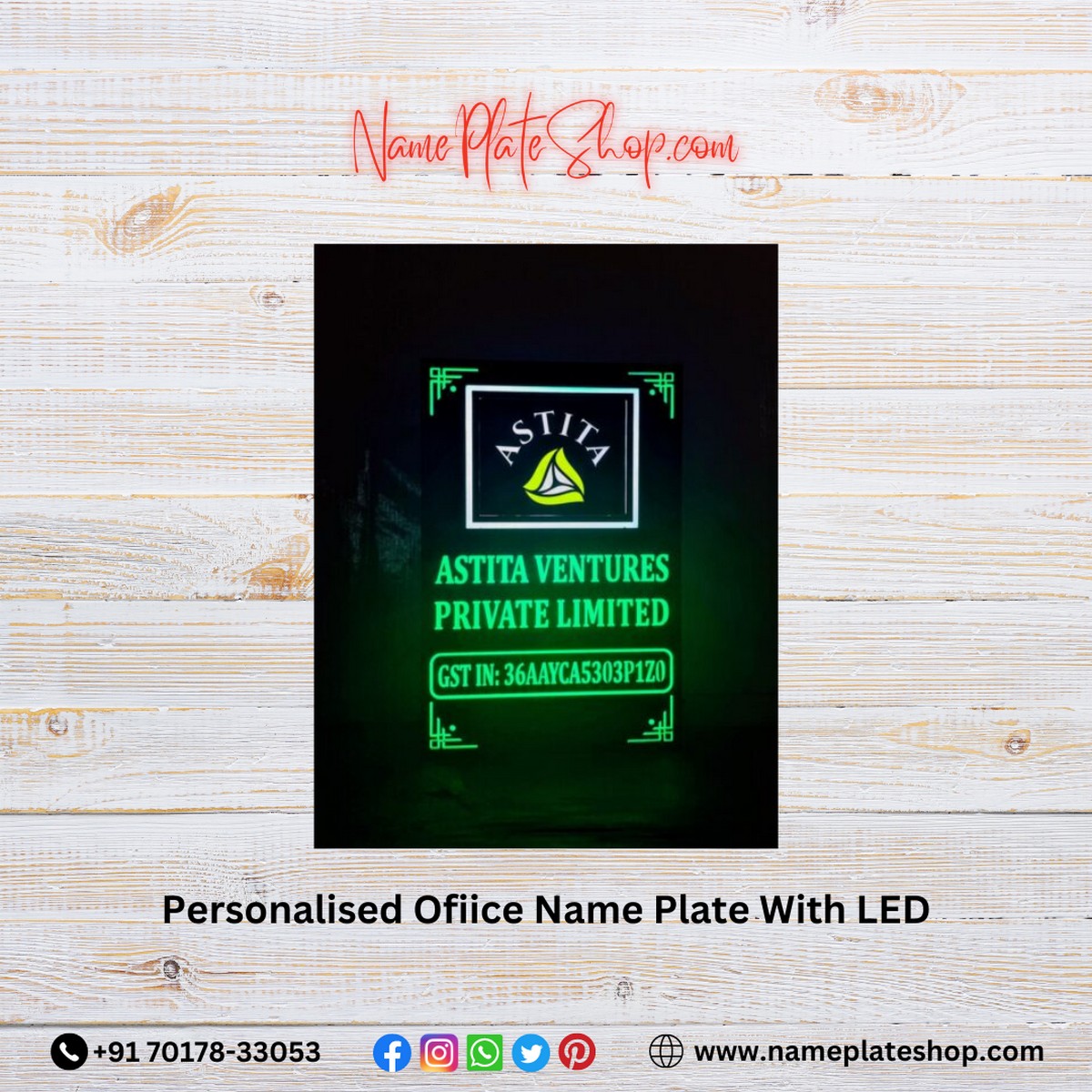 LED Name Plates