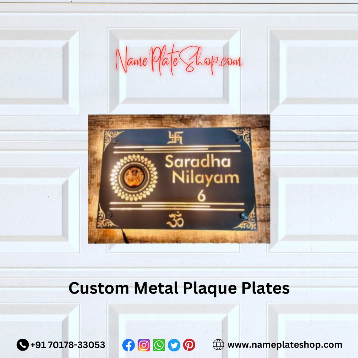 Metal Plaque Plates