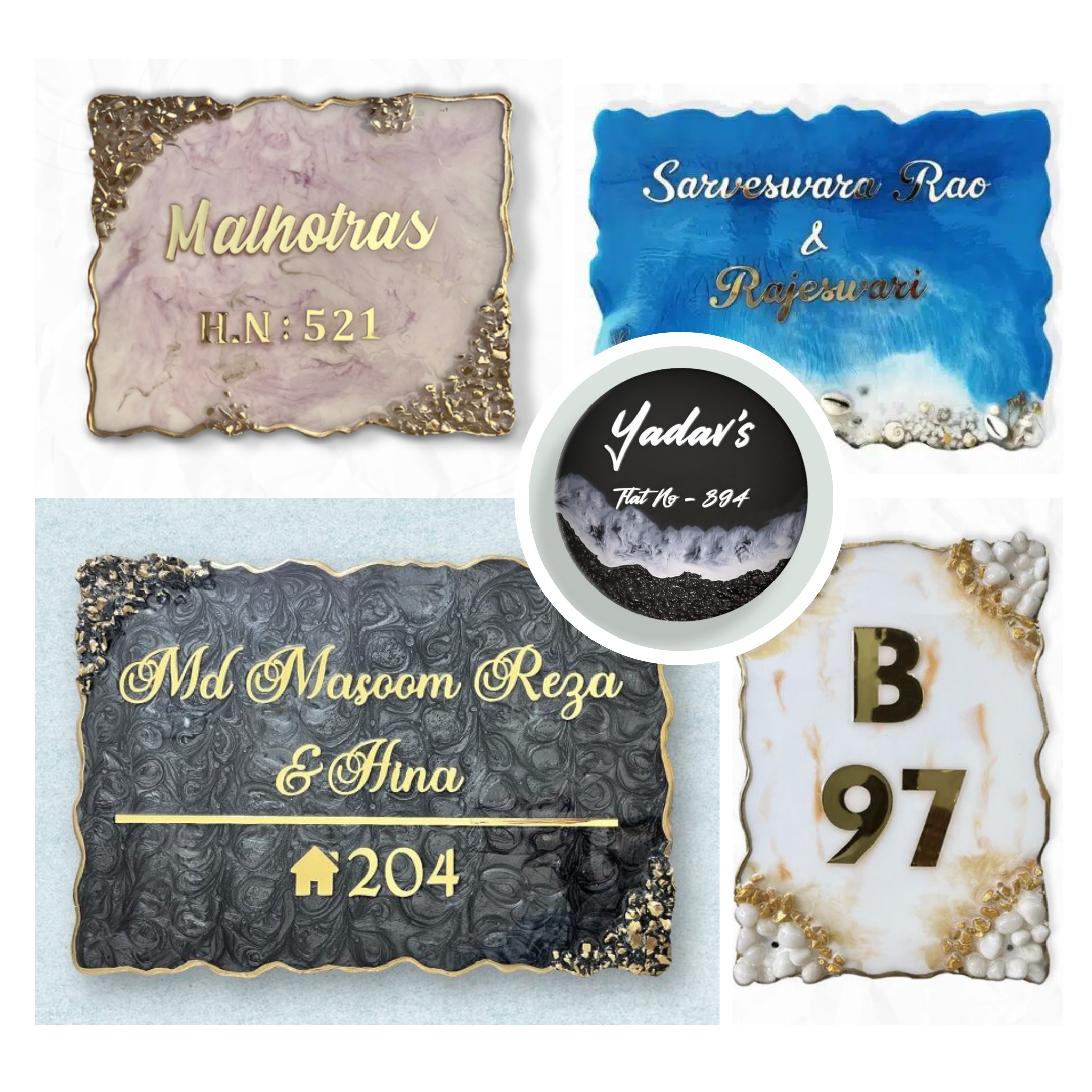 Resin Name Plates