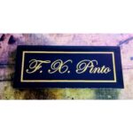 Beautiful Black Granite Laser Engraved Home Name Plate