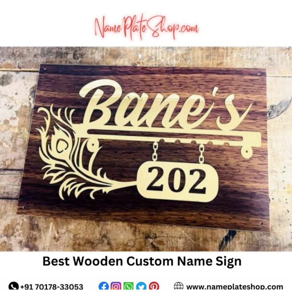 Best Wooden Custom Name Signs