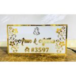 Elegant Acrylic Designer LED Name Plate For Home (3)