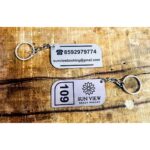 Resort Stainless Steel Keychains – Both Side Print