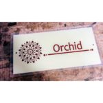 Stylish Multicolor Printed Design Acrylic Personalized Name Plate (4)