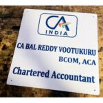 Unique Design Chartered Accountant Acrylic Personalised Office Wall Name Plate1