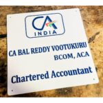 Unique Design Chartered Accountant Acrylic Personalised Office Wall Name Plate2