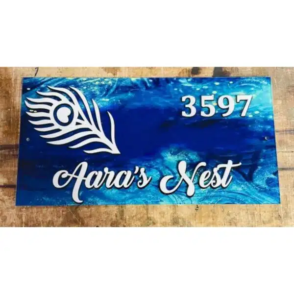 Beautiful Multicolor Printed Acrylic Embossed Letters Name Plate 🌈✨ 600x600.jpg