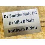 Doctor Stainless Steel Engraved Name Plate2