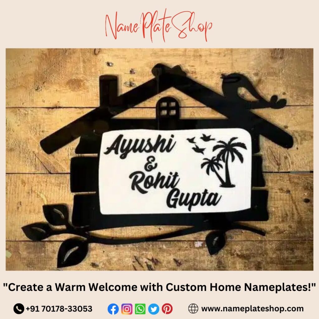 Make a Lasting Impression with a Custom Home Nameplate