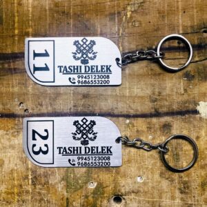 🔑✨ Stainless Steel Laser Engraved Keychains ✨🔑