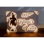 Beautiful New Design Tyagi’s Acrylic LED House Name Plate (2)