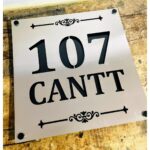 New Design Stainless Steel 304 Grade – Laser Cut Home Name Plate (2)