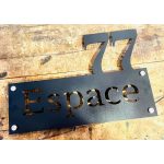 Beautifully Designed CNC Laser Cut Customized Design Metal LED Name Plate (4)
