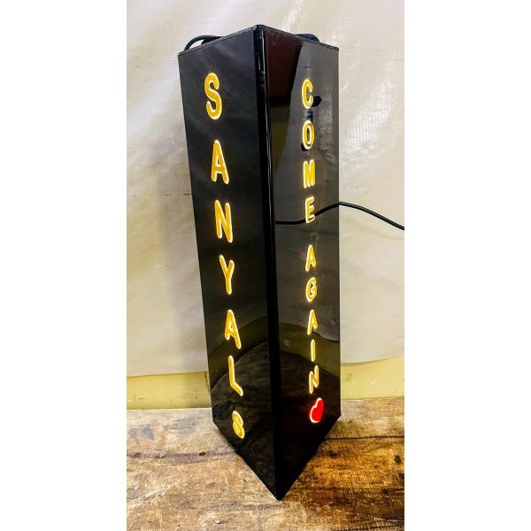 3D Design Acrylic Personalized LED Home Name Plate (1)