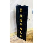 3D Design Acrylic Personalized LED Home Name Plate (4)