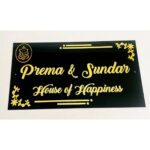 Acrylic Customized Name Plate