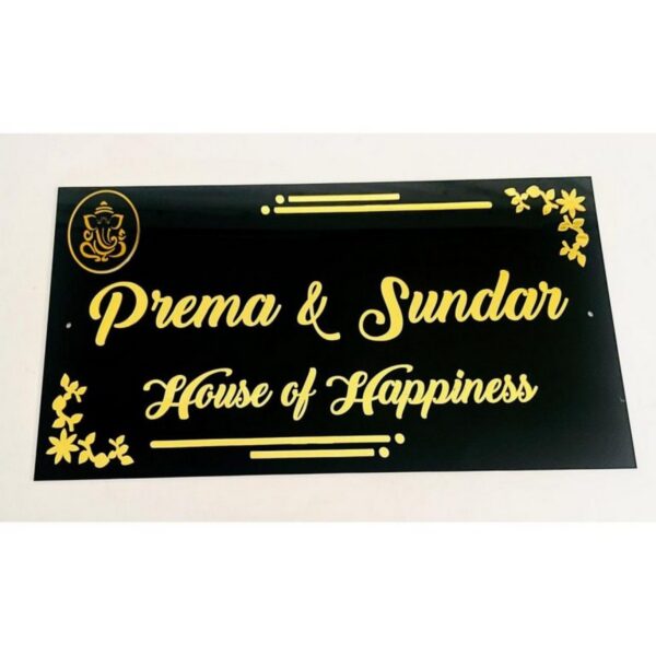 Acrylic Customized Name Plate
