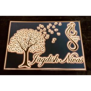 Acrylic LED Nameplate