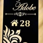 LED Waterproof Name Plate