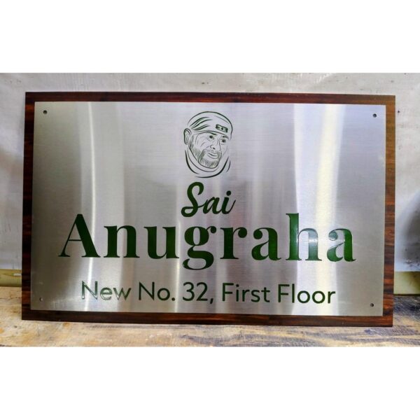 Metal Engraved Name Plate
