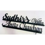 Metal LED Waterproof Custom Design House Name Plate 1 4