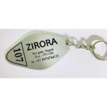 SS Engraved Keychains Custom Design