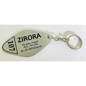 SS Engraved Keychains Custom Design 2